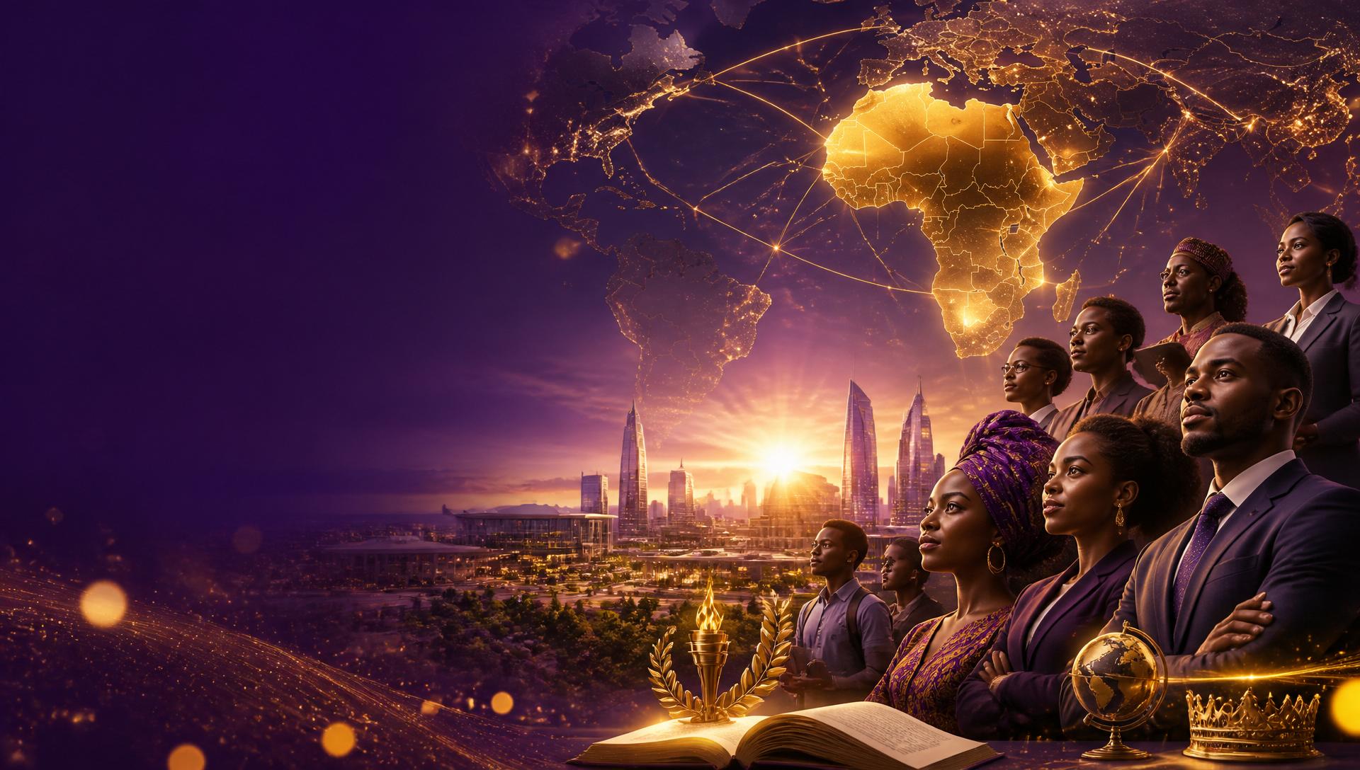 African leaders and students of LeadershipWorld